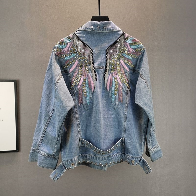 Down Jacket Packable - Nuova Giacca di Jeans da Donna