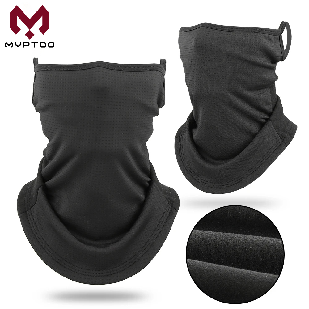 Neck Gaiter Fleece - Inverno Caldo Bandana Mezza Maschera Hang-Orecchio