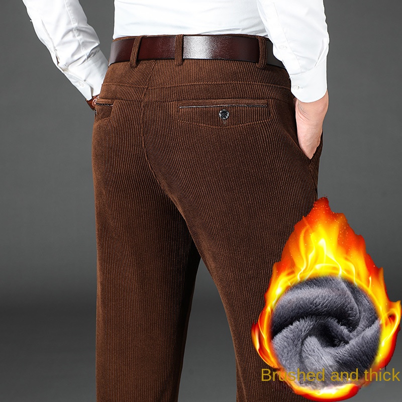 Pantaloni da uomo in velluto a - Corduroy Pant Warm recensione e prezzo