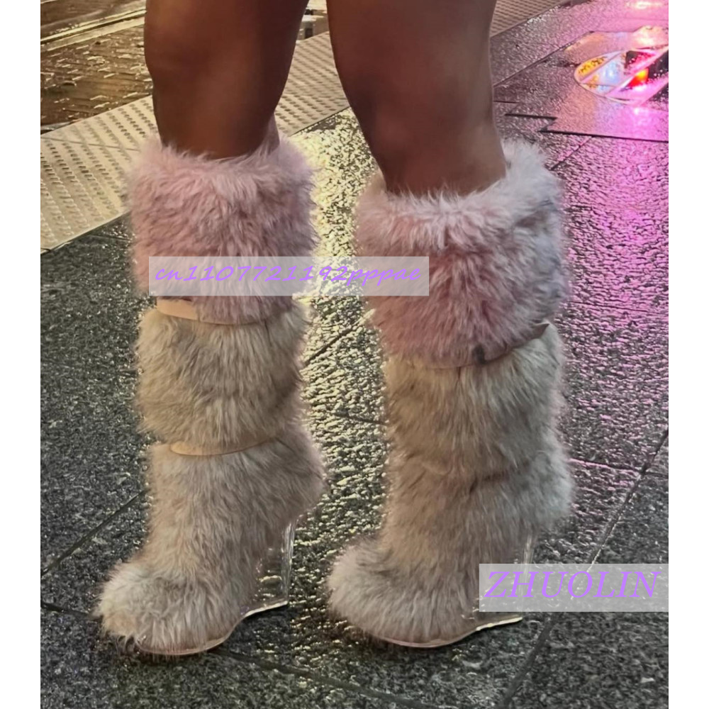 Stivali con zeppa trasparenti  - Waterproof Winter Boot recensione e prezzo