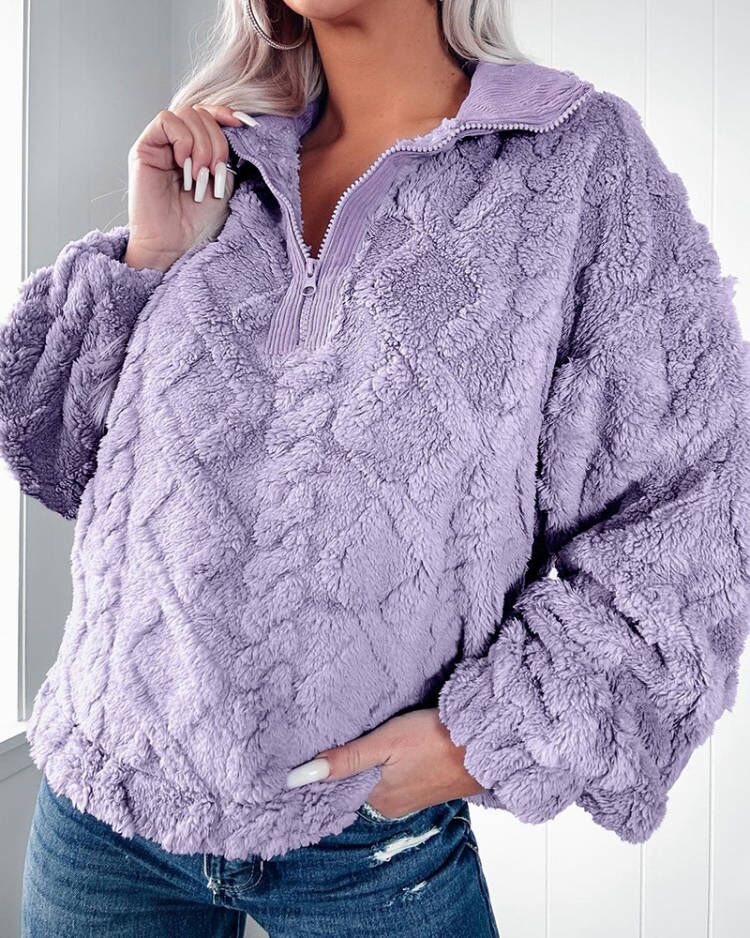 Felpa da donna in pile Sherpa  - Sherpa Hoodie Fleece recensione e prezzo