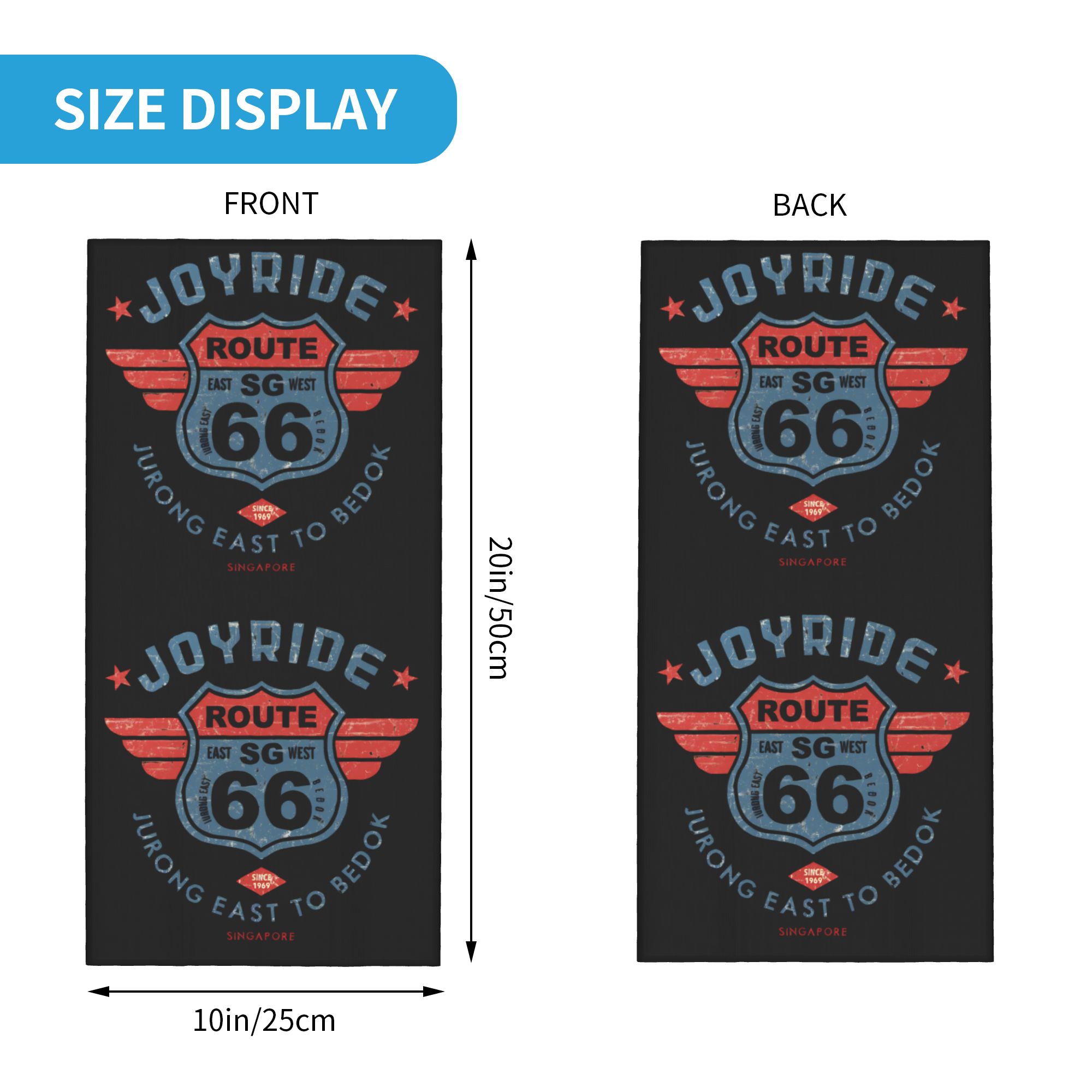 Scaldacollo Route 66 per Moto, - Neck Gaiter Fleece recensione e prezzo