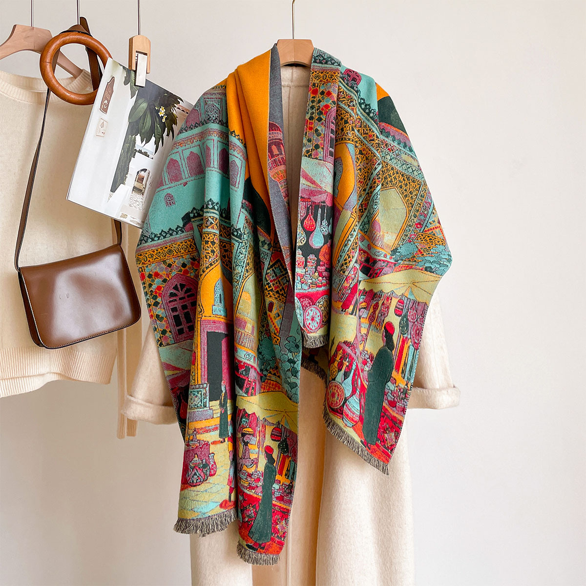 Sciarpa da Donna in Imitazione - Cashmere Pashmina Wrap recensione e prezzo