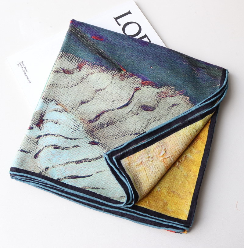 Elegante Sciarpa 30% Seta 70%  - Shawl Wrap Winter recensione e prezzo