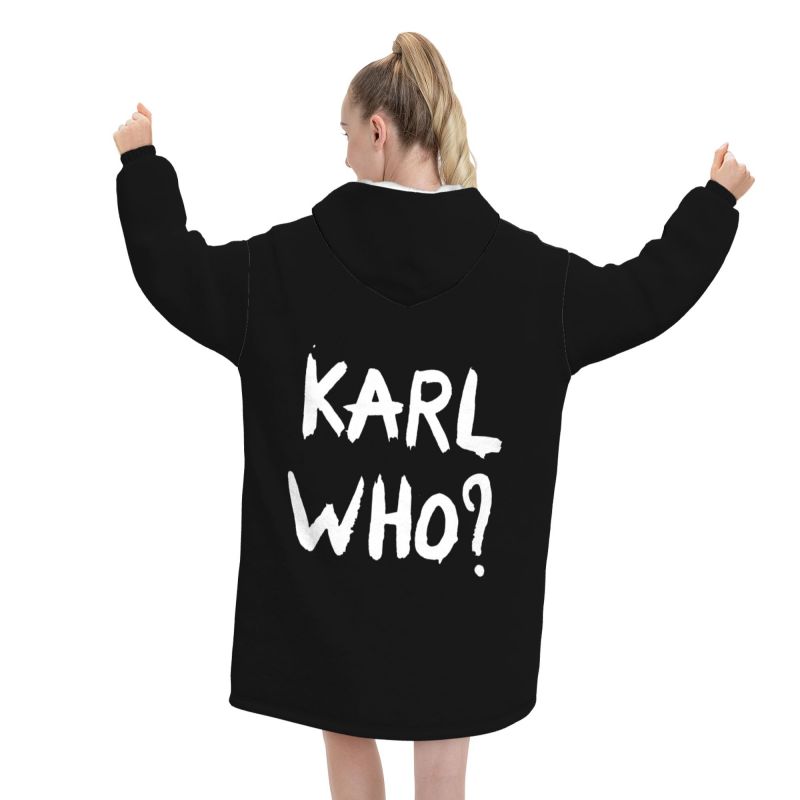 Felpa Coperta Indossabile Karl - Sherpa Hoodie Fleece recensione e prezzo