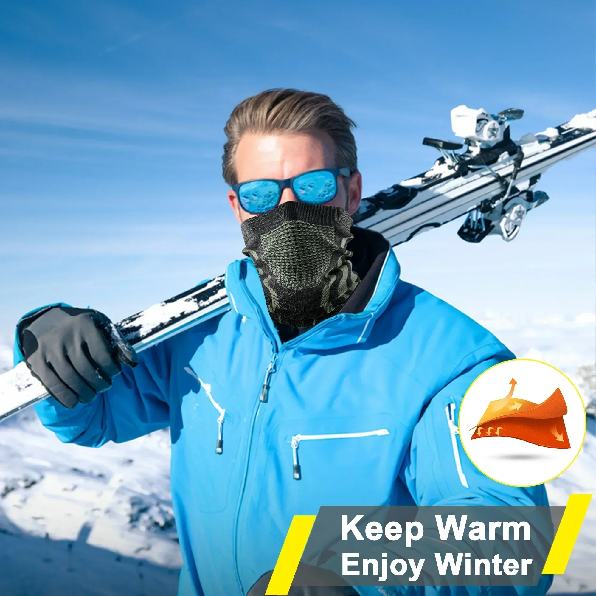 Anello invernale Tubo morbido  - Neck Gaiter Fleece recensione e prezzo